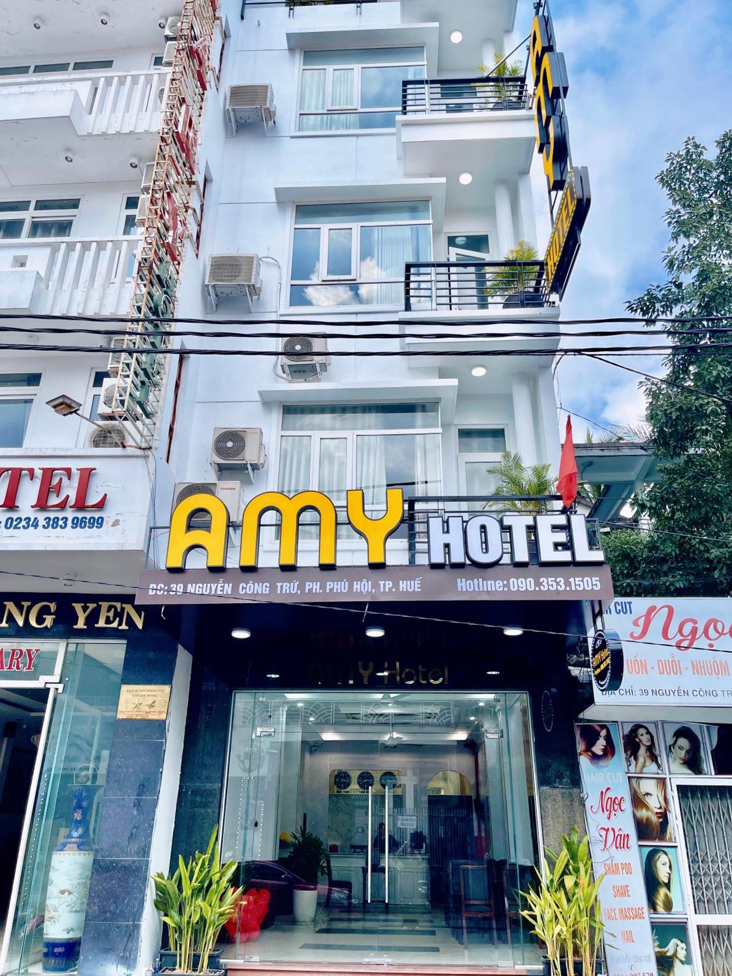 Amy Hotel Hue Exterior photo